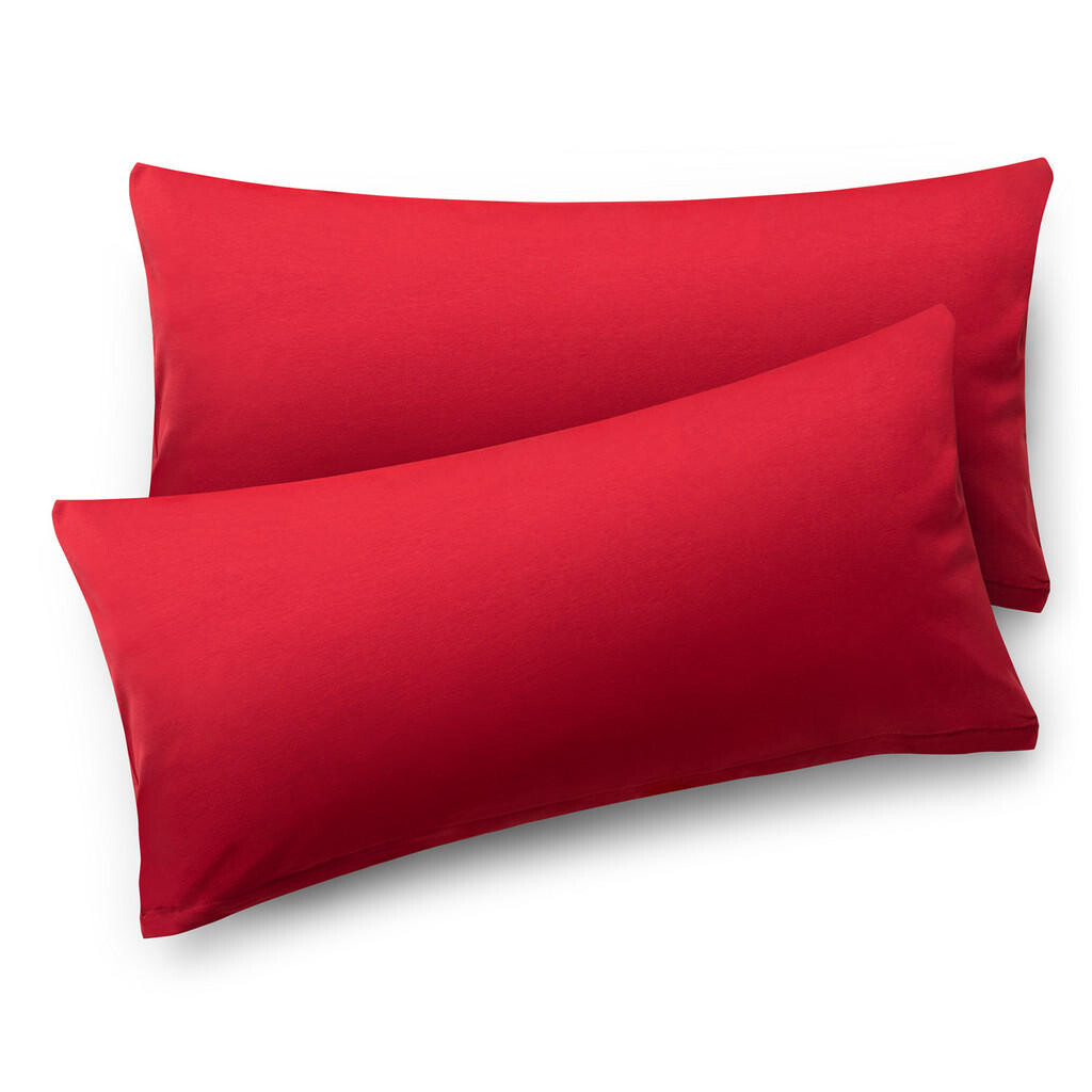 Blumtal OBLIEČKA na vankúš Agneta 50/70 cm, súprava 2 ks, 100% bavlna, červená