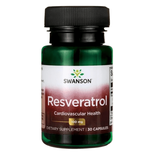 SWANSON Resveratrol 100mg, 30 kapsúl