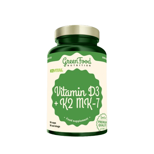 GREENFOOD NUTRITION Vitamin D3 + K2 MK-7 VITAL®DELTA 90 kapsúl