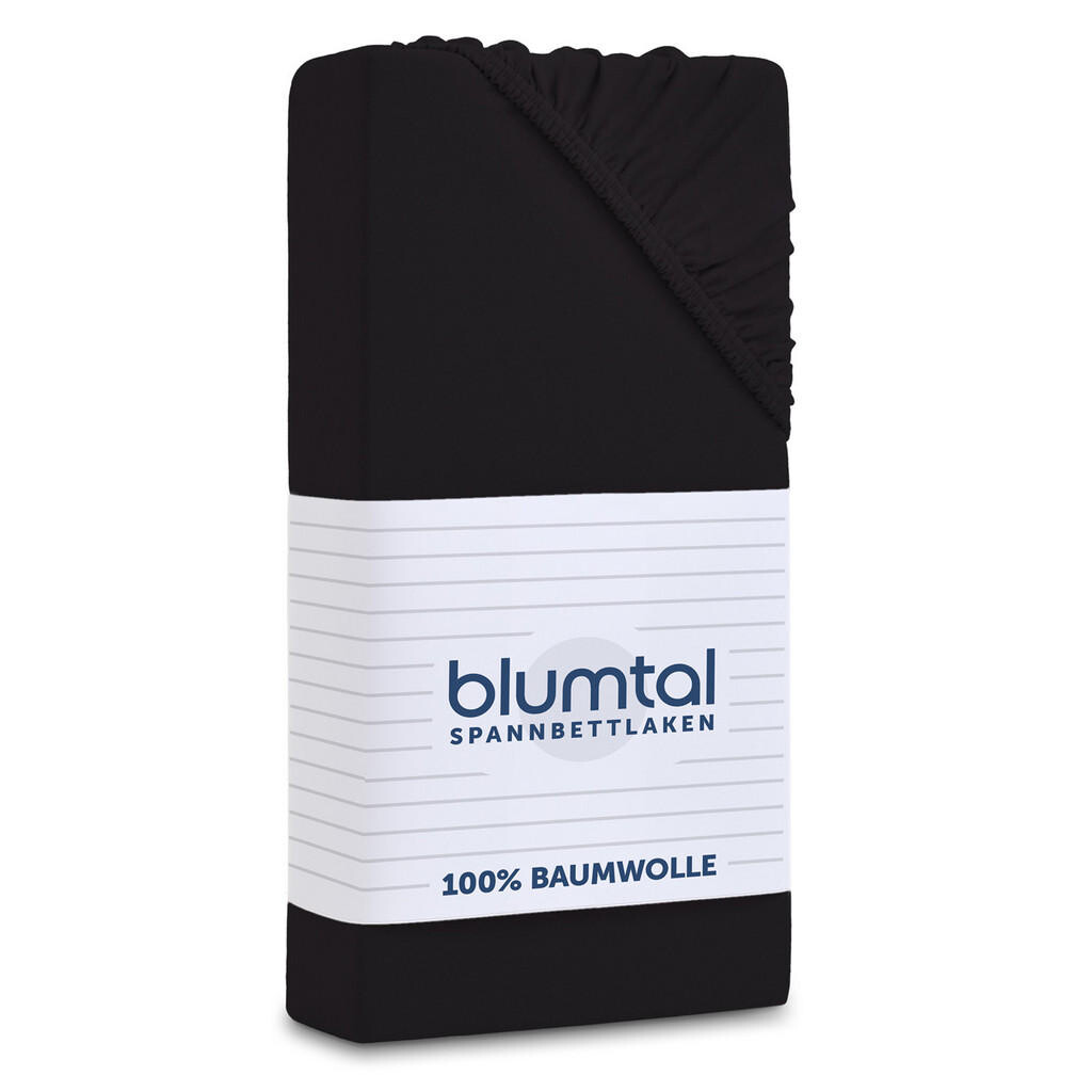 Blumtal NAPÍNACÍ PROSTĚRADLO 150/200 cm, čierna