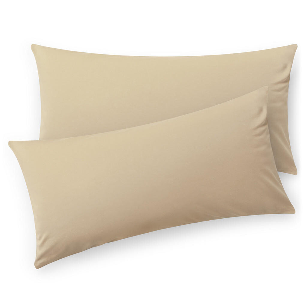 Blumtal OBLIEČKA na vankúš Agneta 50/70 cm, súprava 2 ks, 100% bavlna, béžová