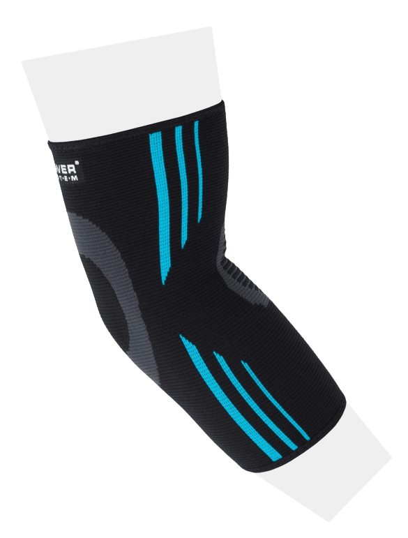 POWER SYSTEM Bandáže na lakte Elbow Support Evo XL, modrá