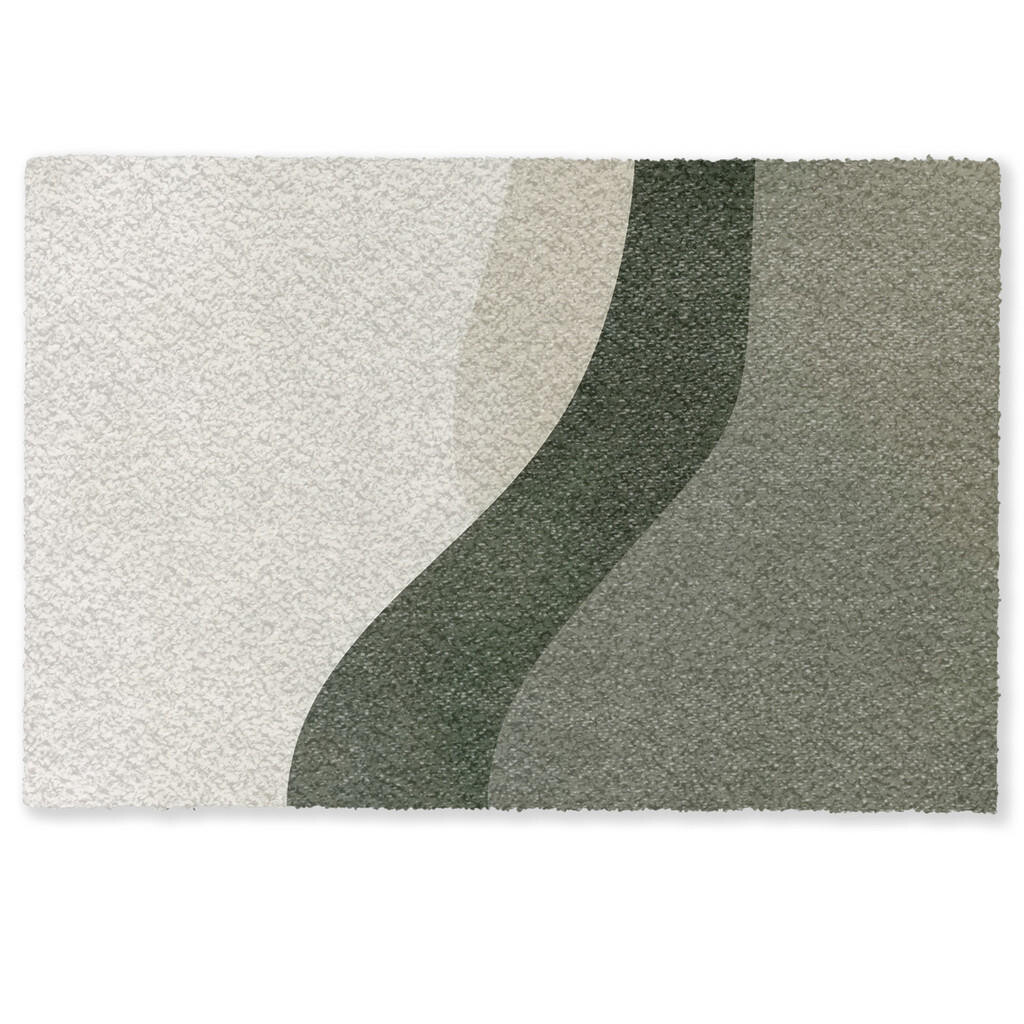 MuchoWow ROHOŽKA Japonsko - zelená - abstraktná - moderná 60x40 cm