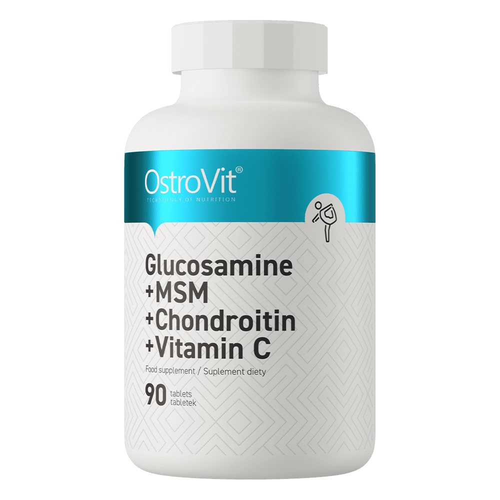 OSTROVIT Glucosamine + MSM + Chondroitín + Vitamín C 90 kapsúl