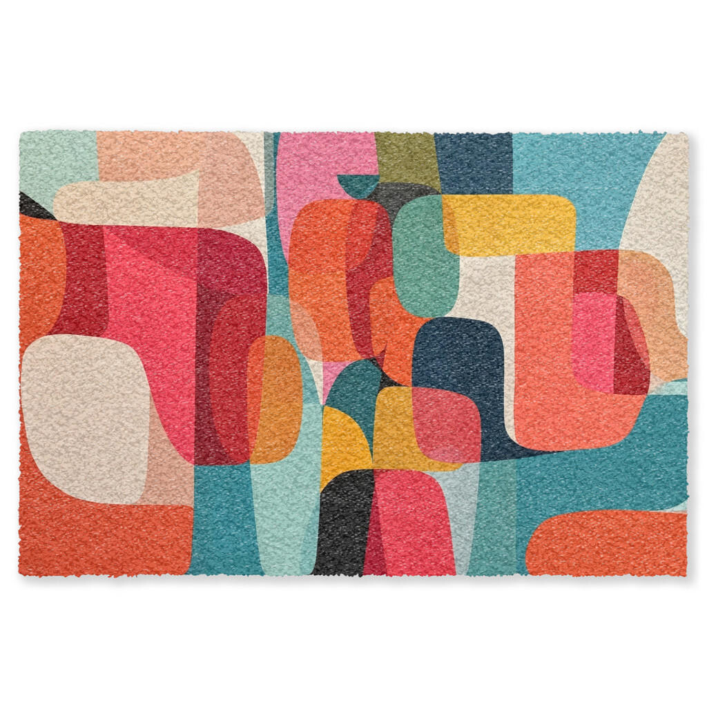MuchoWow ROHOŽKA Tvary - Farebné - Abstraktné - Lietadlá 120x80 cm