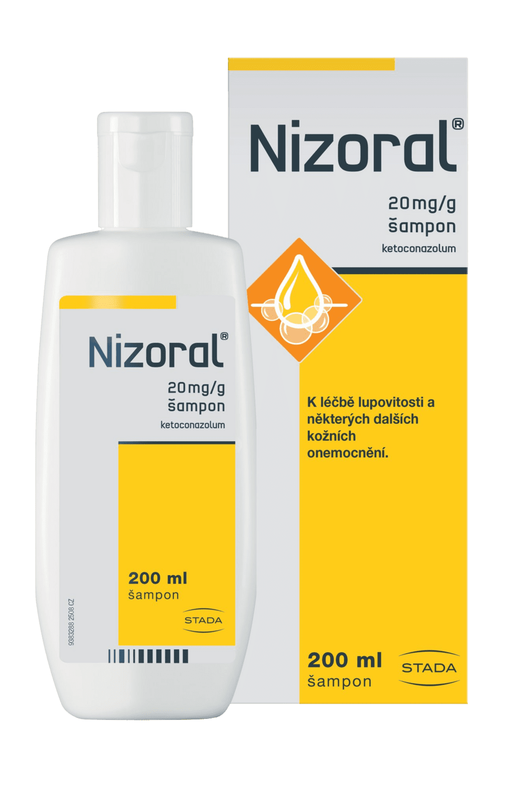 NIZORAL 20mg/g sat., 200 ml