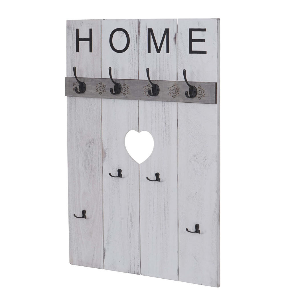 MCW NÁSTENNÁ SKRIŇA HOME SHABBY-LOOK Krémovo biela