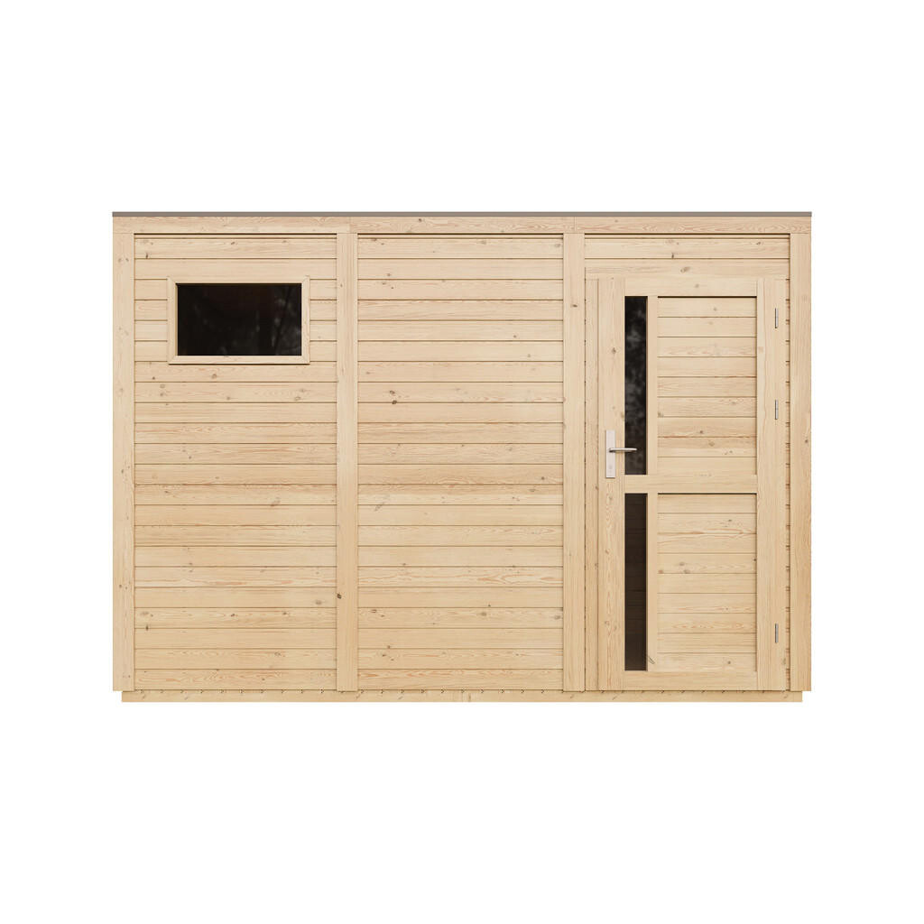 Timbela DREVENÝ záhradný domček 6,18 m² TIMBELA M326F1