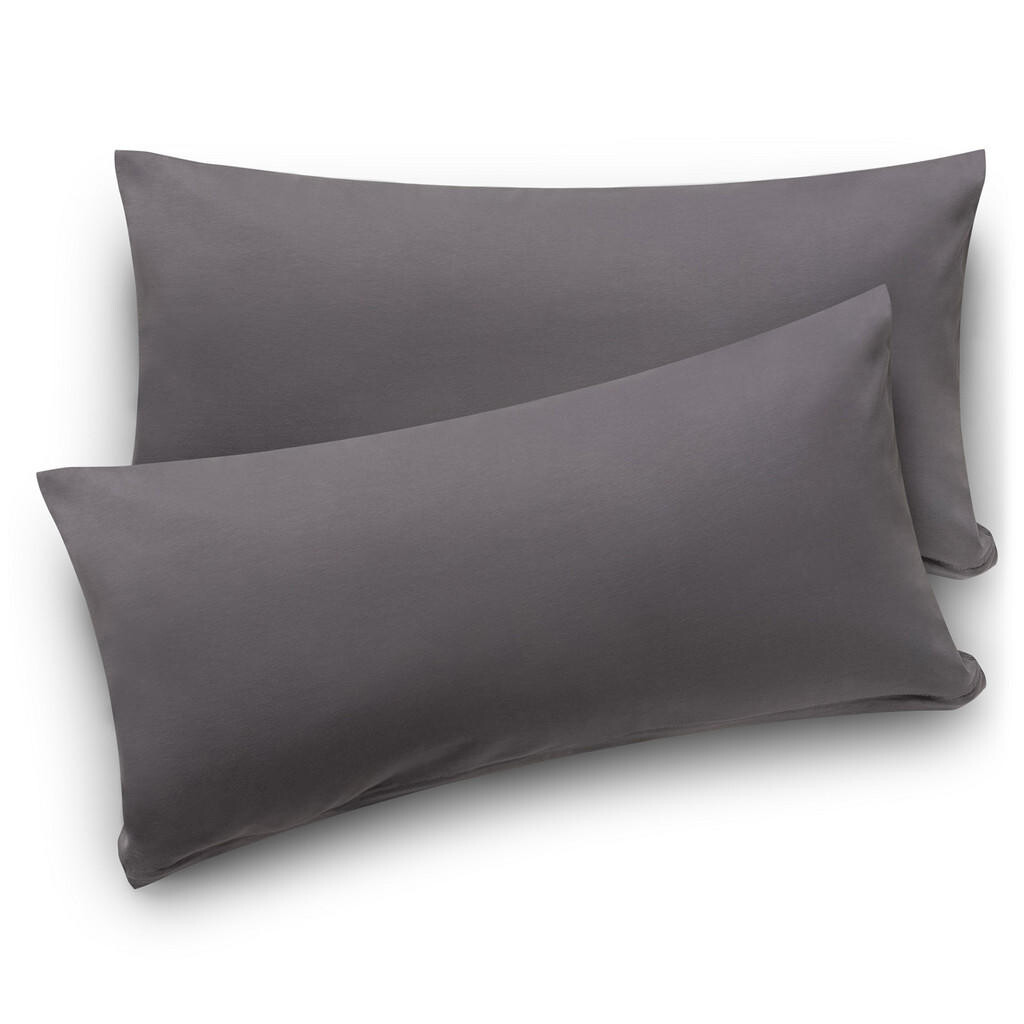 Blumtal OBLIEČKA na vankúš Agneta 50/70 cm, súprava 2 ks, 100% bavlna, sivá