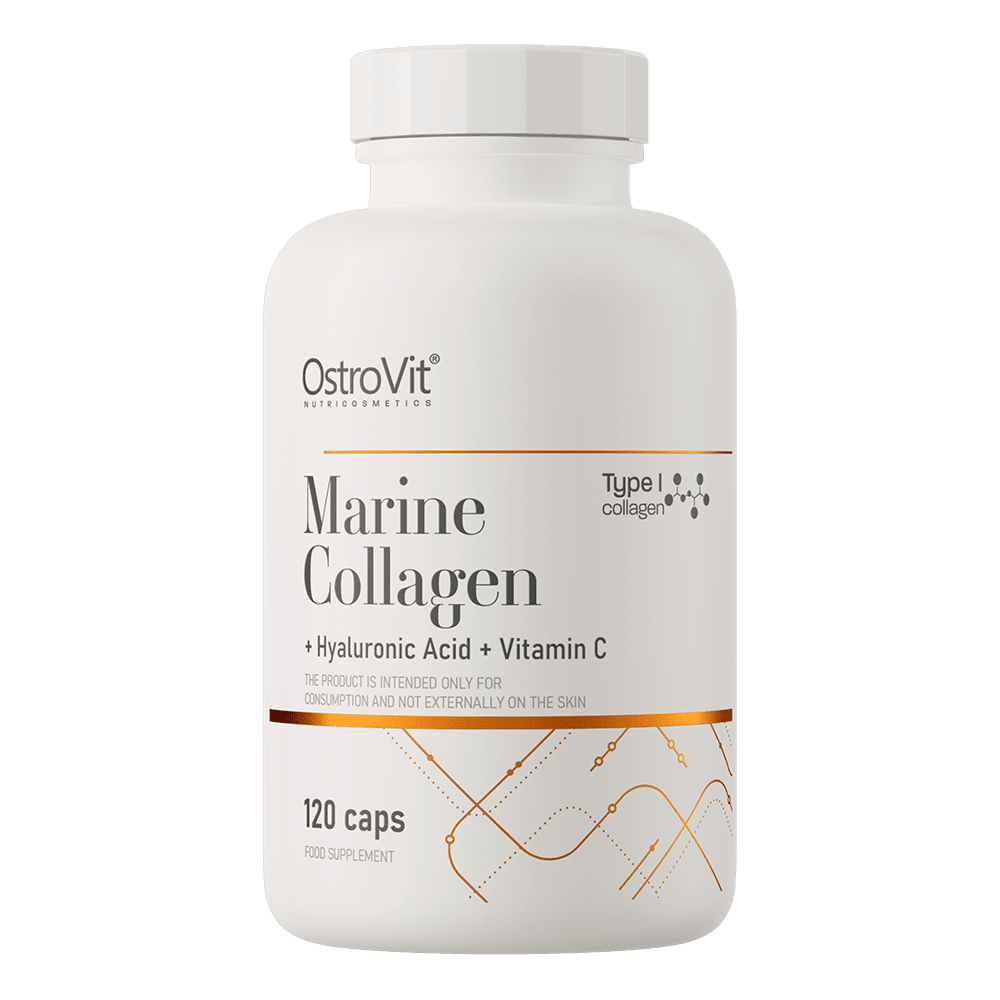 OSTROVIT Morský kolagén s kyselinou hyalurónovou a vitamínom C 120 kapsúl