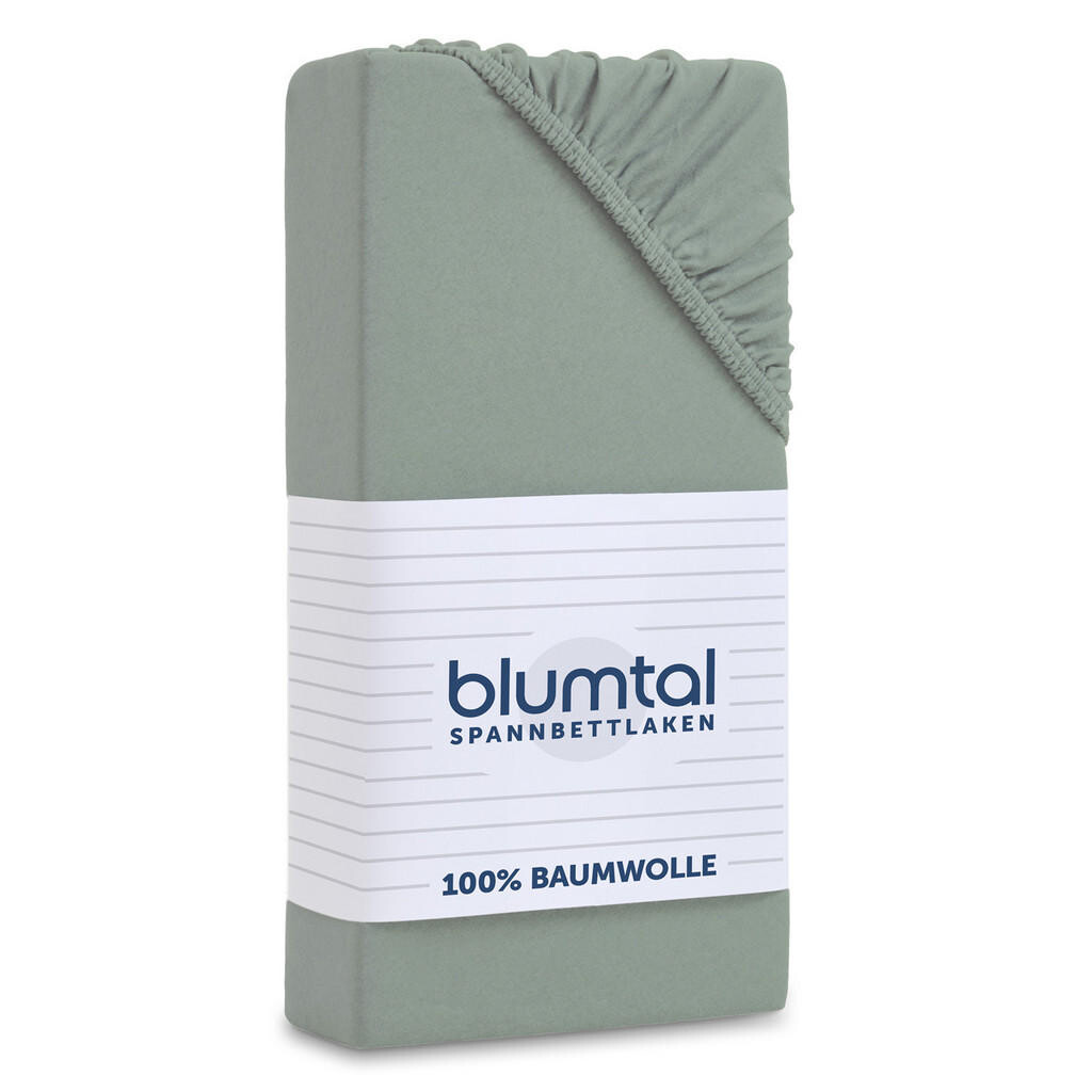 Blumtal NAPÍNACÍ PROSTĚRADLO 90/190 cm, zelená