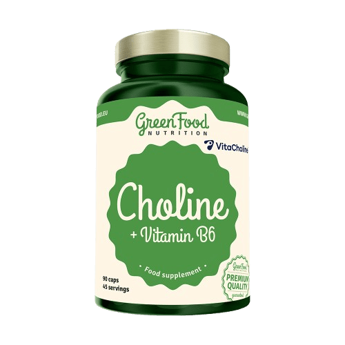 GREENFOOD NUTRITION Cholín 90 kapsúl
