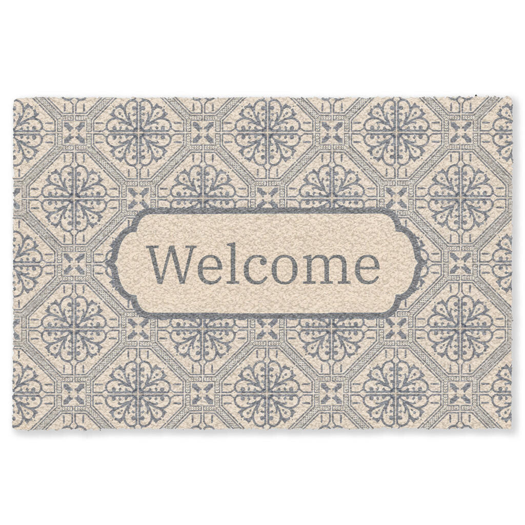 MuchoWow ROHOŽKA Welcome - Classic - Grey 180x120 cm