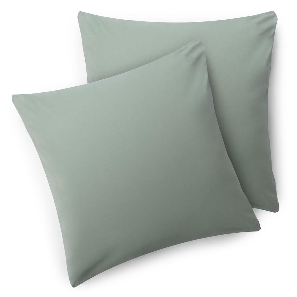 Blumtal OBLIEČKA na vankúš Agneta 80/80 cm, súprava 2 ks, 100% bavlna, zelená
