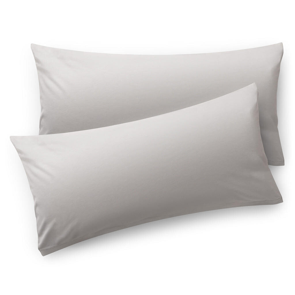 Blumtal OBLIEČKA na vankúš Agneta 50/70 cm, súprava 2 ks, 100% bavlna, Svetlosivá