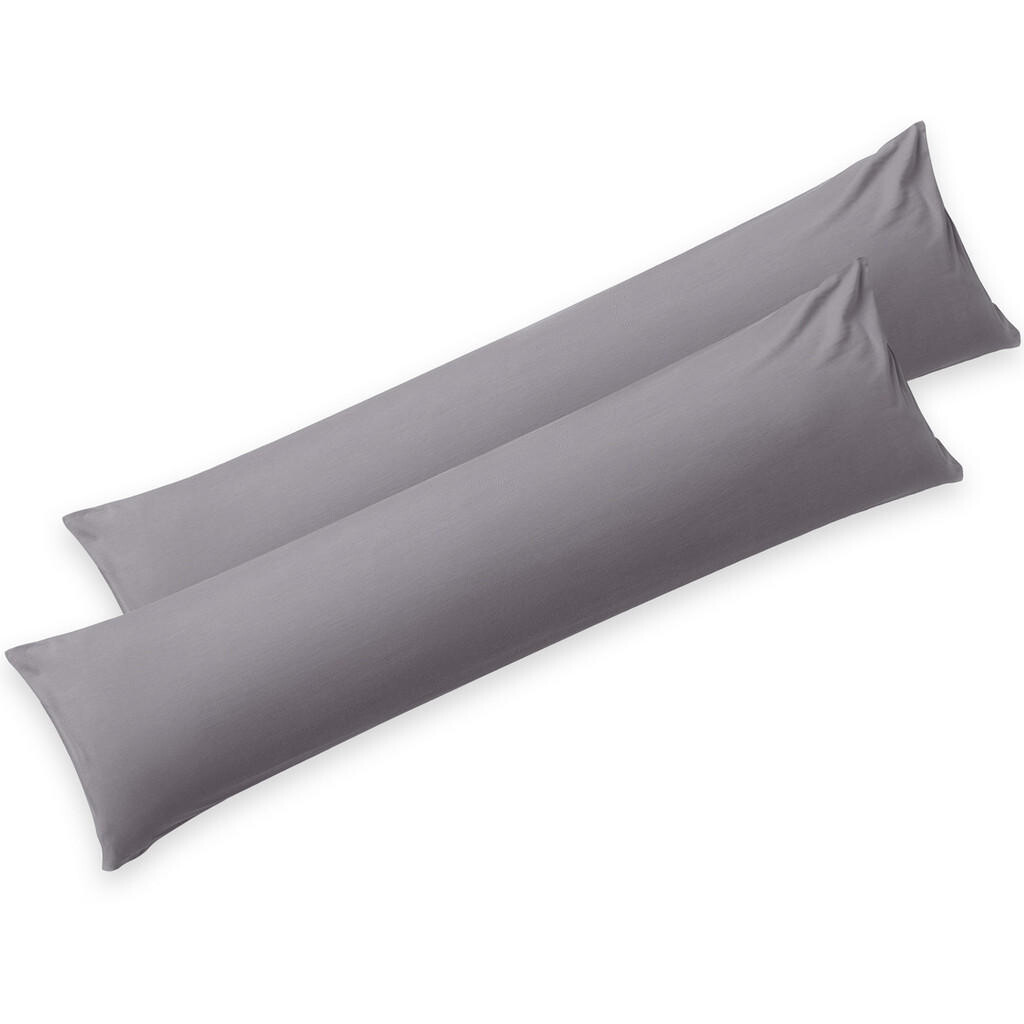 Blumtal OBLIEČKA na vankúš Agneta 40/145 cm, súprava 2 ks, 100% bavlna, sivá