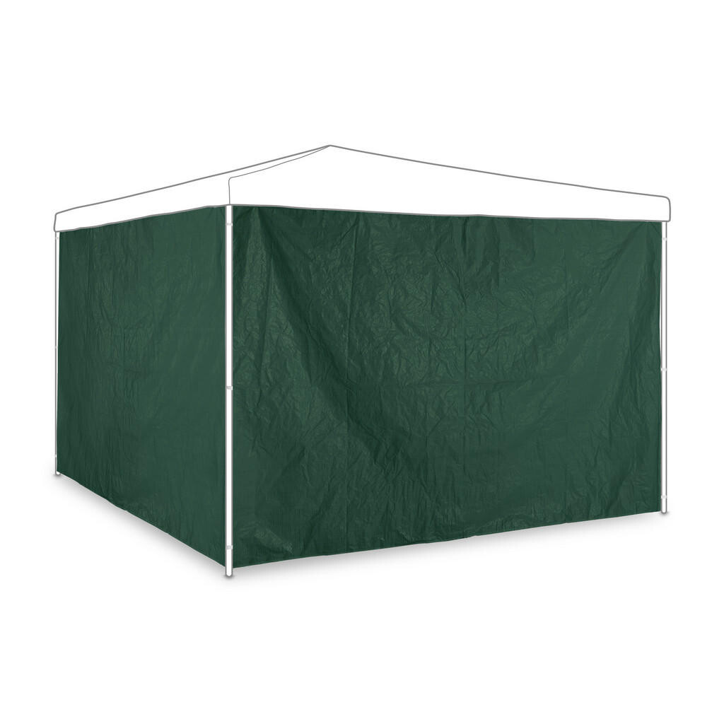 Relaxdays BOČNICA Zelená 2-dielny-set nepremokavá bez okna 2x3 m