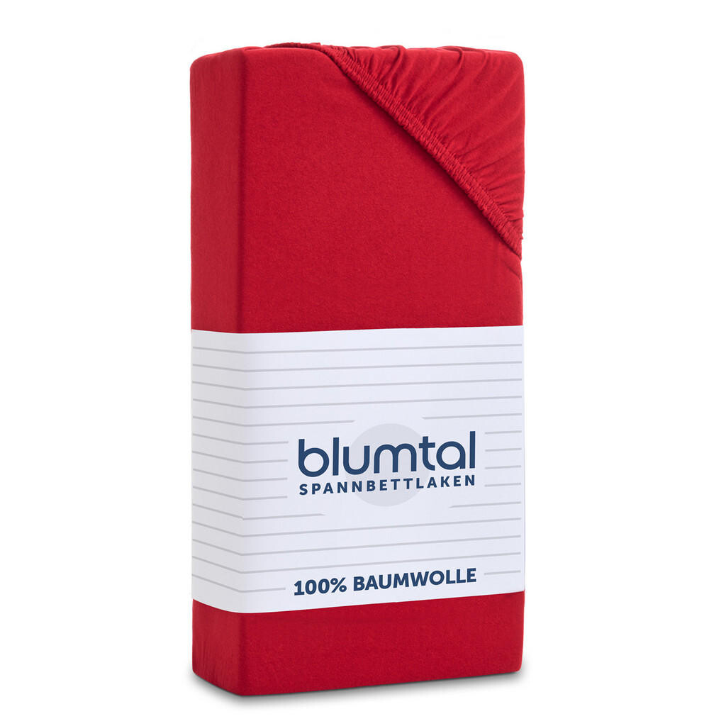 Blumtal NAPÍNACÍ PROSTĚRADLO 200/200 cm, červená