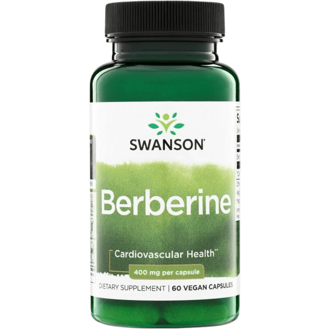 SWANSON Berberin 400mg 60 kapsúl