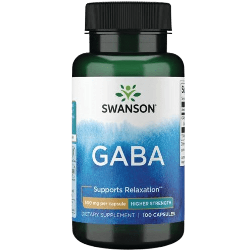 SWANSON Gaba 500mg 100 kapsúl