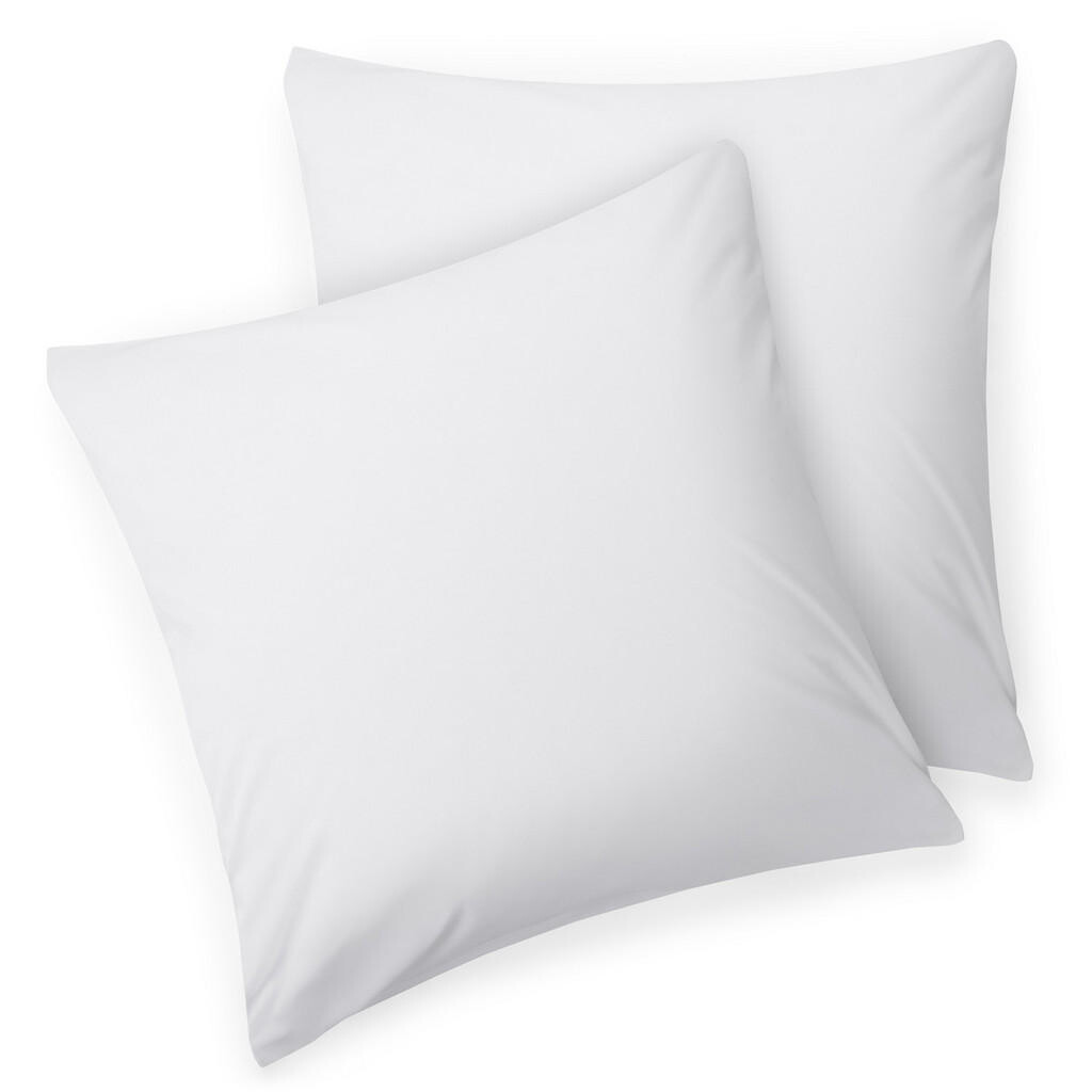 Blumtal OBLIEČKA na vankúš Agneta 80/80 cm, súprava 2 ks, 100% bavlna, biela
