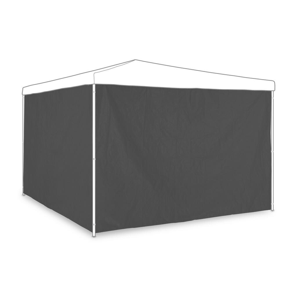 Relaxdays BOČNICA Sivá 2-dielna-súprava 2x3 m