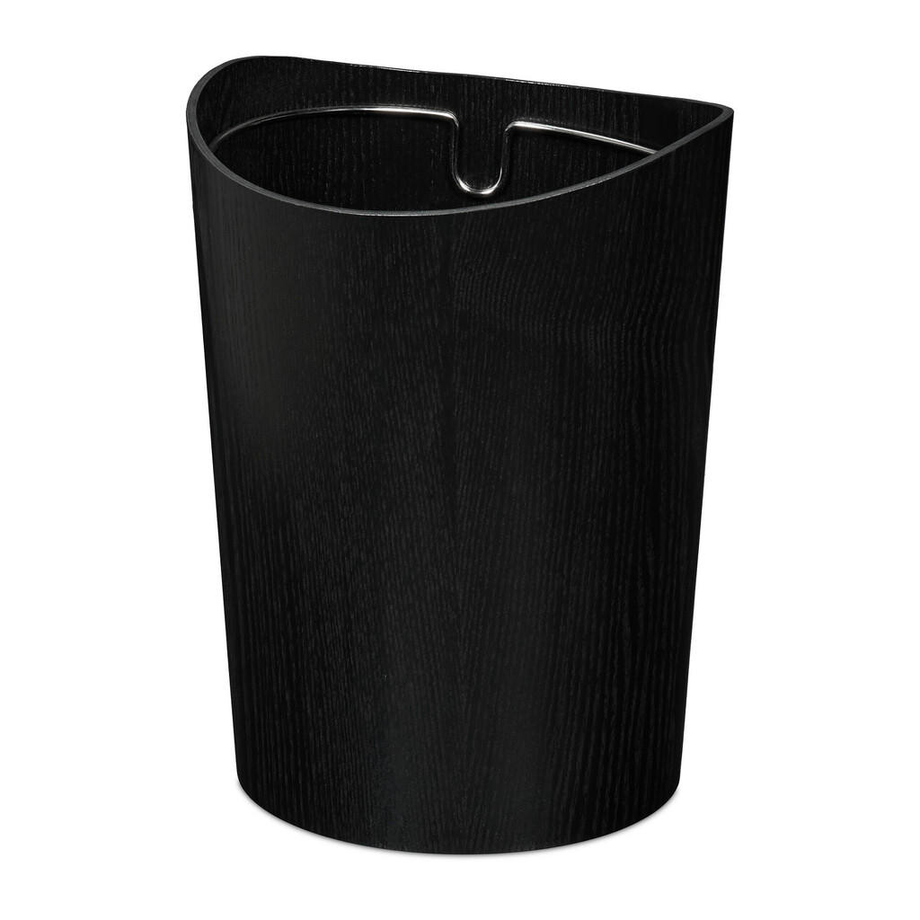 Relaxdays KÔŠ NA PAPIER čierna 9 l