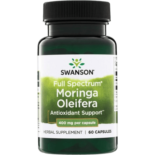 SWANSON Moringa Oleifera 400mg, 60 kapsúl