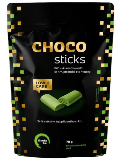 Matcha tea choco sticks 70 g