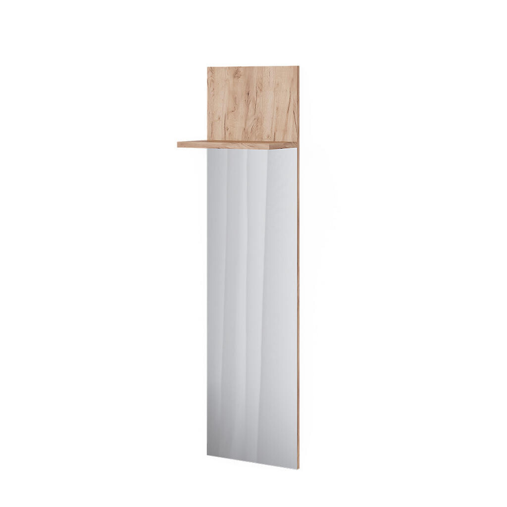Vicco NÁSTENNÝ VEŠIAK NA KABÁTY Siri Dub Goldkraft 36 x 135 cm so zrkadlom