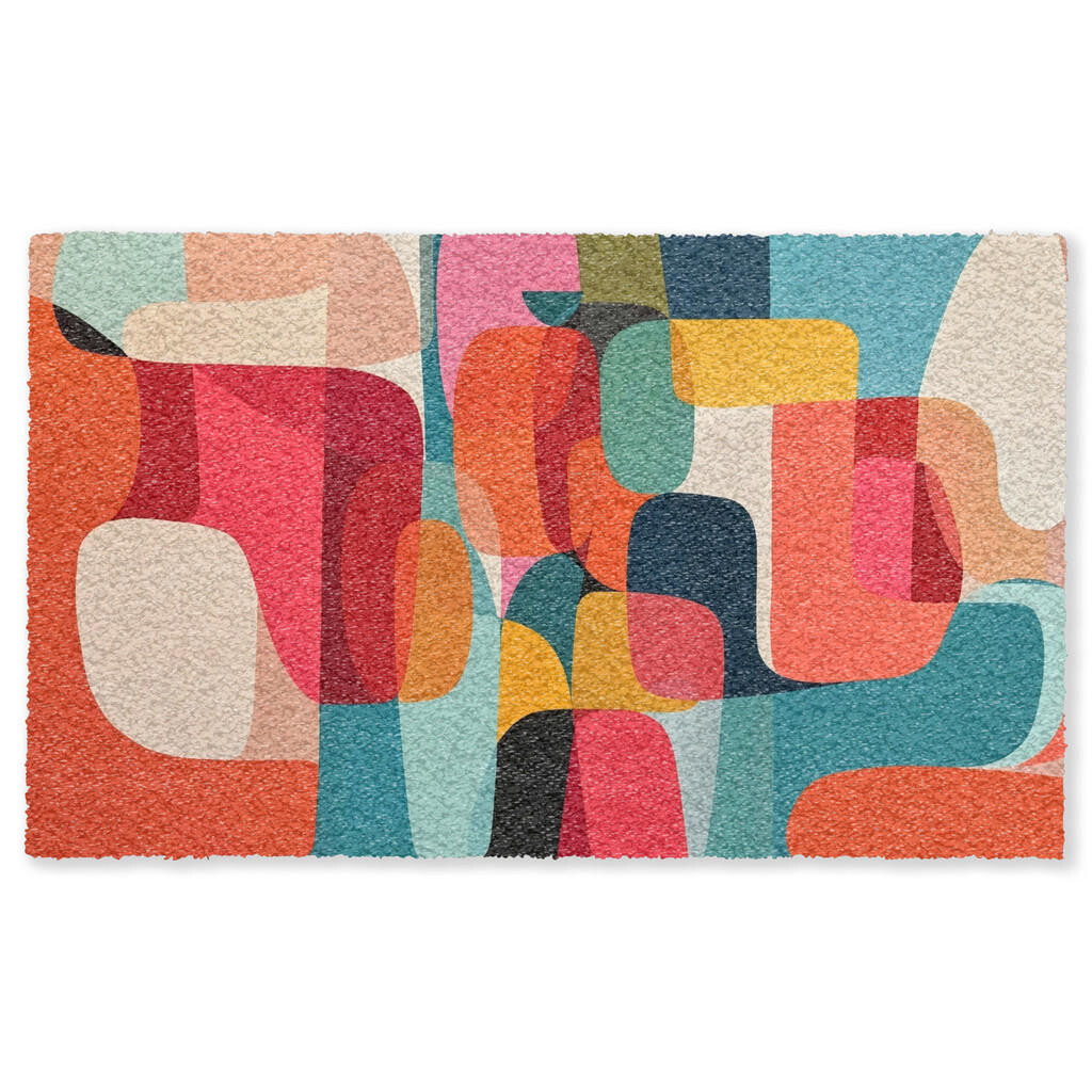 MuchoWow ROHOŽKA Tvary - Farebné - Abstraktné - Lietadlá 150x90 cm