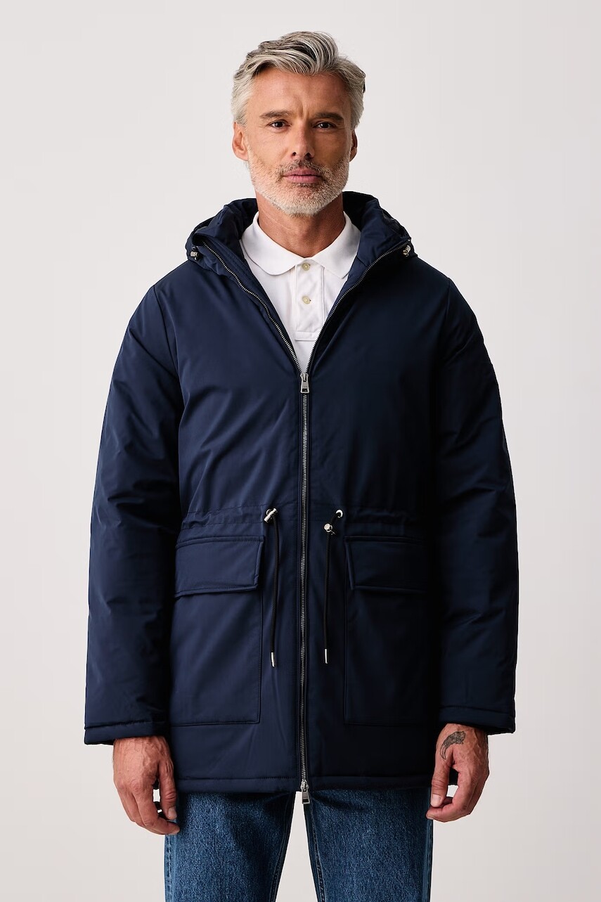 U.S. Polo Assn. bunda pánska SMART LONGLINE PADDED PARKA