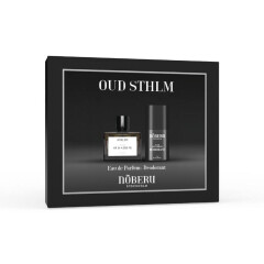Noberu Oud Sthlm darčeková sada parfumu a dezodorantu