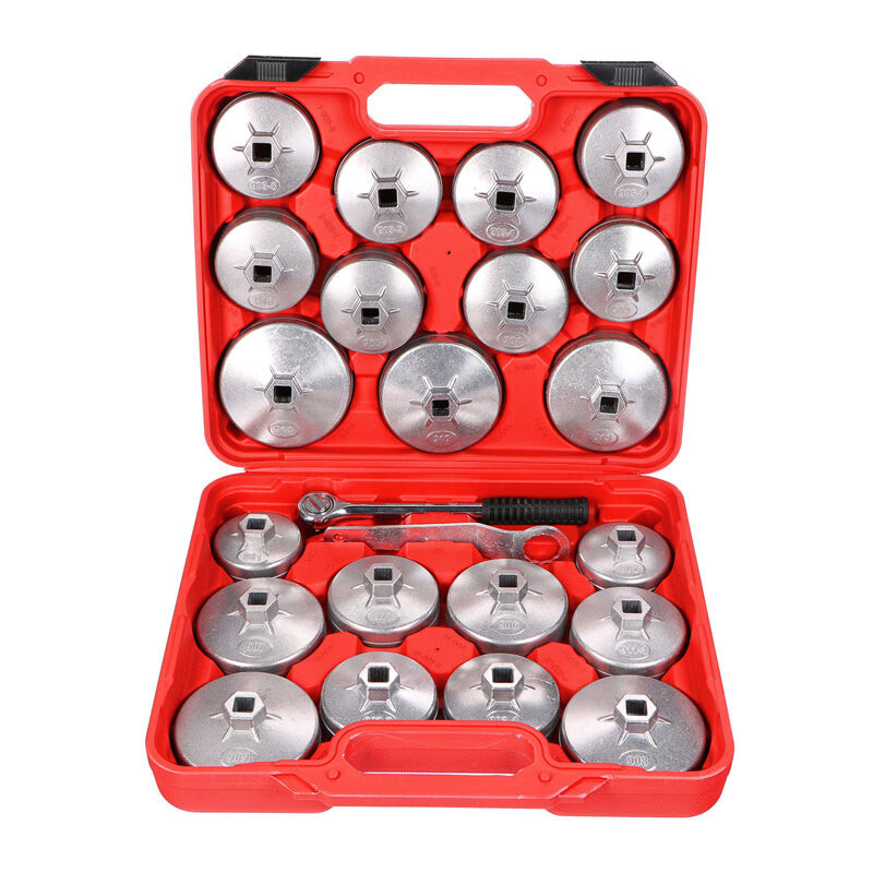 Násadkové kľúče na olejové filtre SIXTOL MECHANIC OIL WRENCH 23ks 1/2