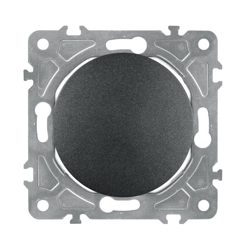 Vypínač ELECTROMALT OVAL OVA1021B čierny