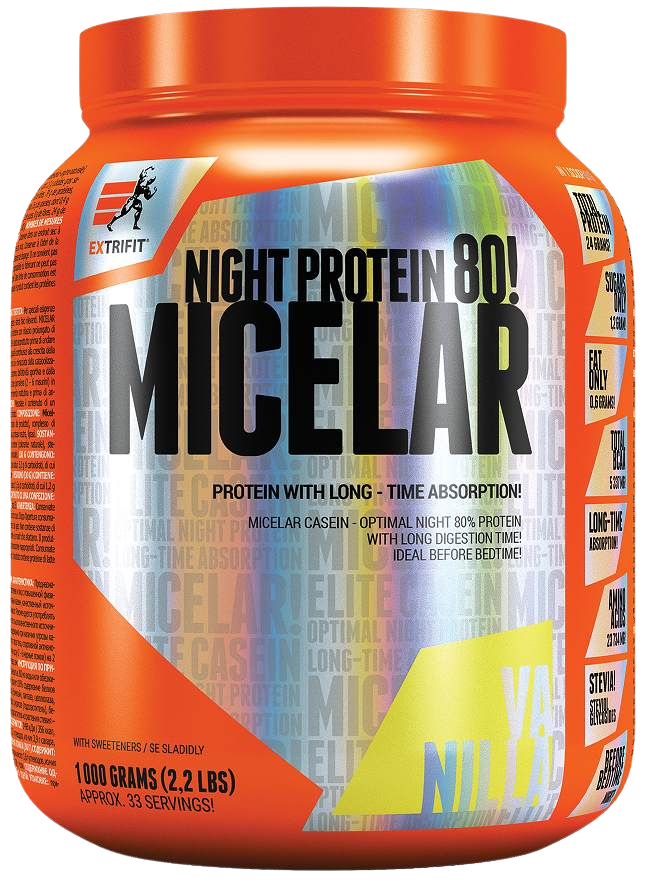 EXTRIFIT Micelar kazeín Vanilka 1000 g