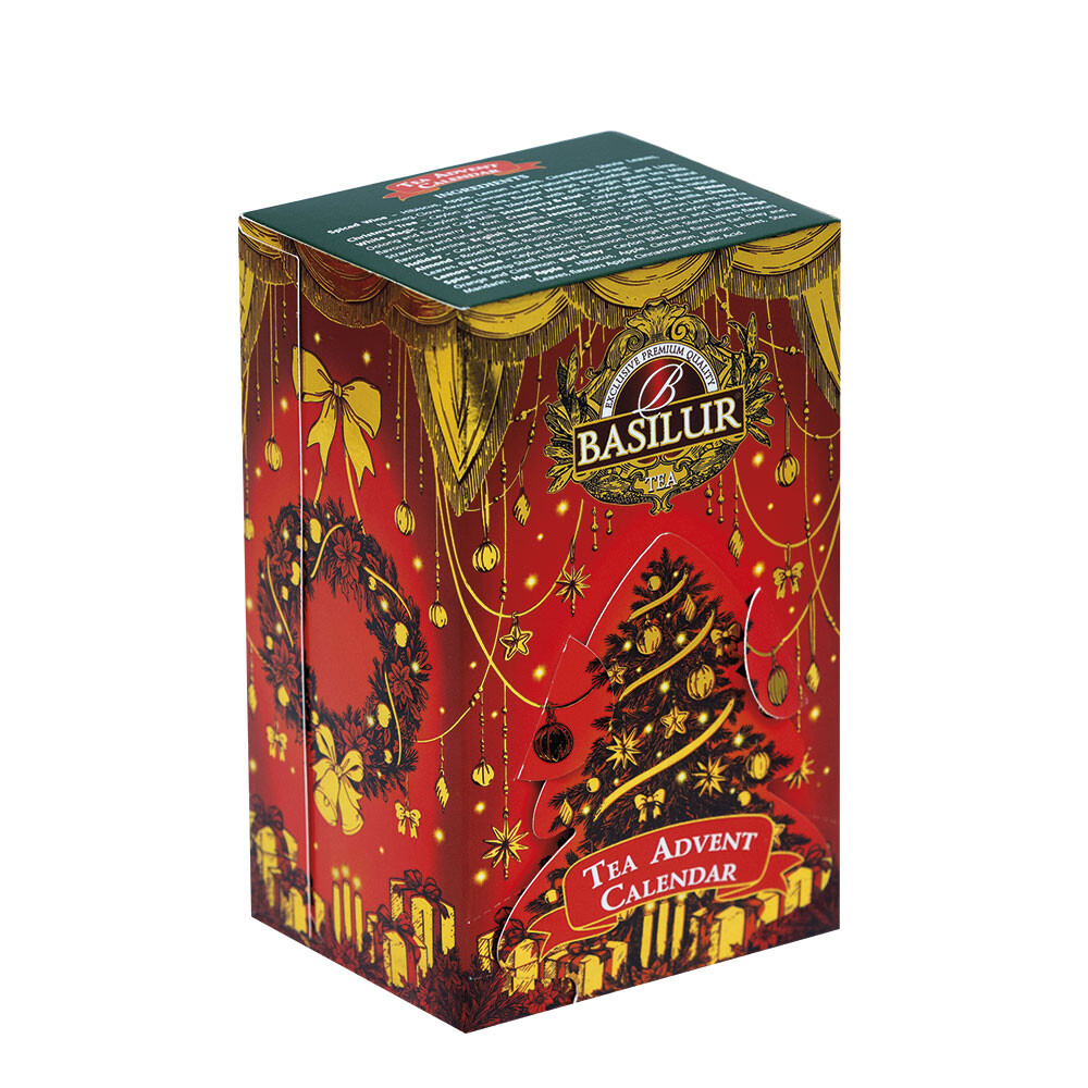 BASILUR Adventný kalendár Mini prebal 24 vrecúšok
