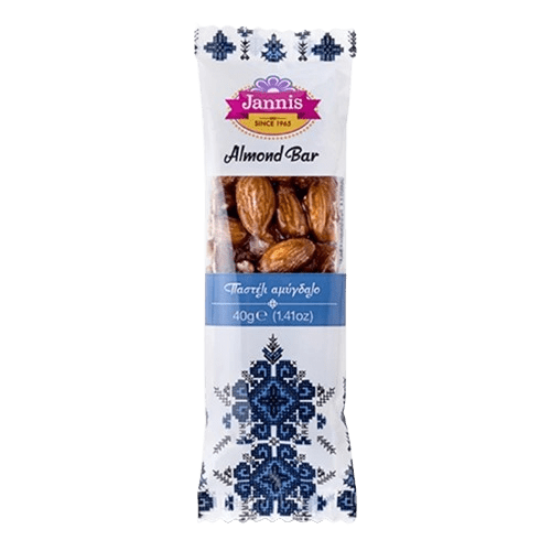 BOMBUS Oriešková tyčinka Jannis – mandle 40 g