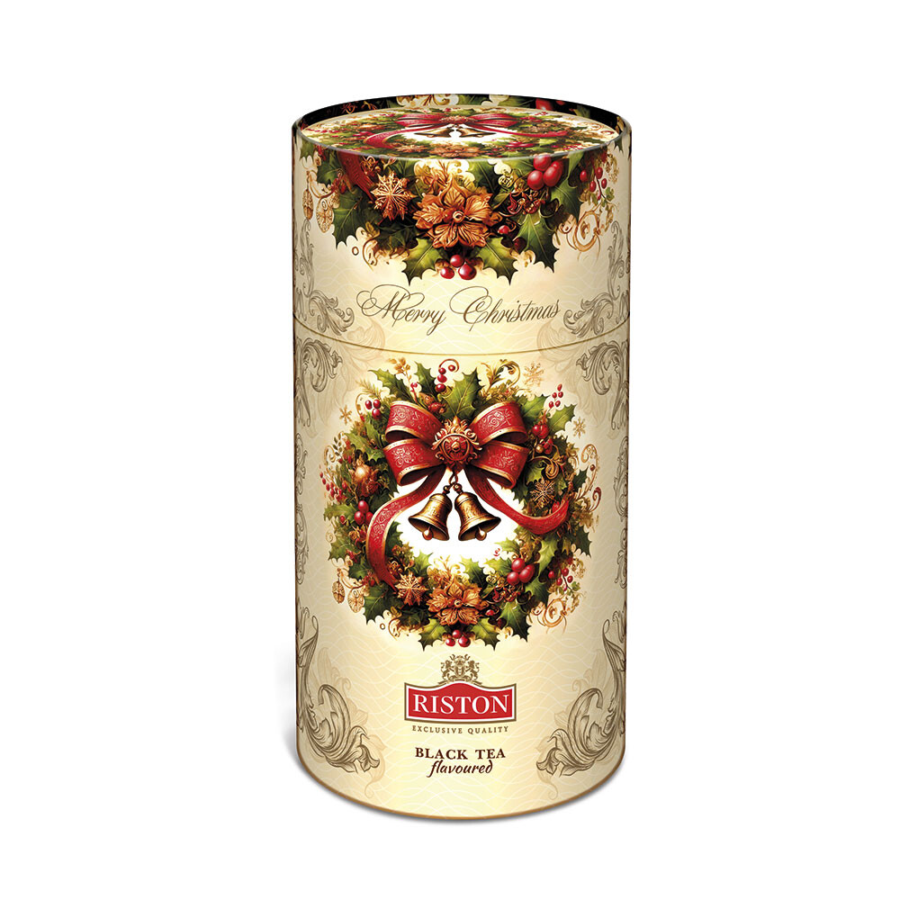 RISTON Merry Christmas Beige papierový tubus 85 g