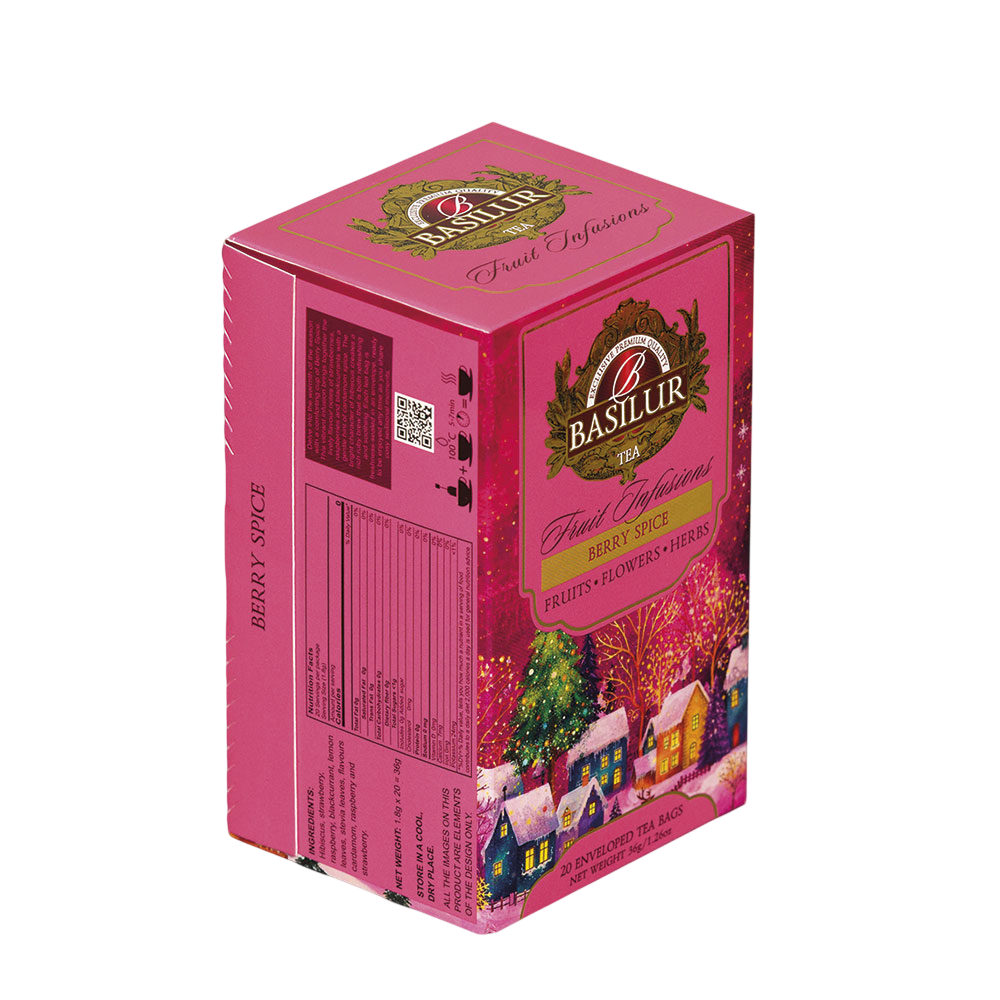 BASILUR Christmas Fruit Berry Spice prebal 20 x 1.8 g