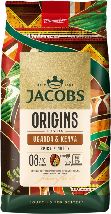 JACOBS Origins - Kenya&Uganda zrnková káva