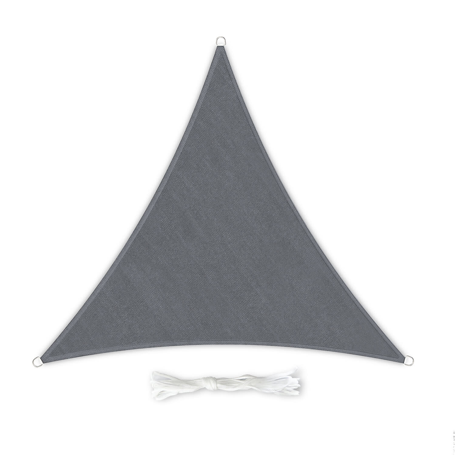 Blumfeldt Trojuholníková slnečná clona, 3 × 3 × 3 m, polyester, priedušná