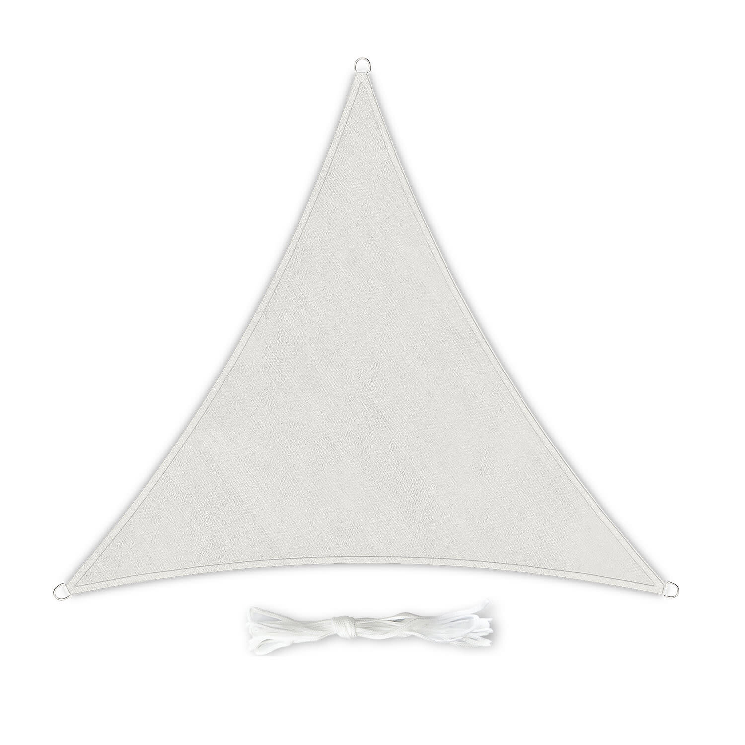 Blumfeldt Trojuholníková slnečná clona, 5 × 5 × 5 m, polyester, priedušná