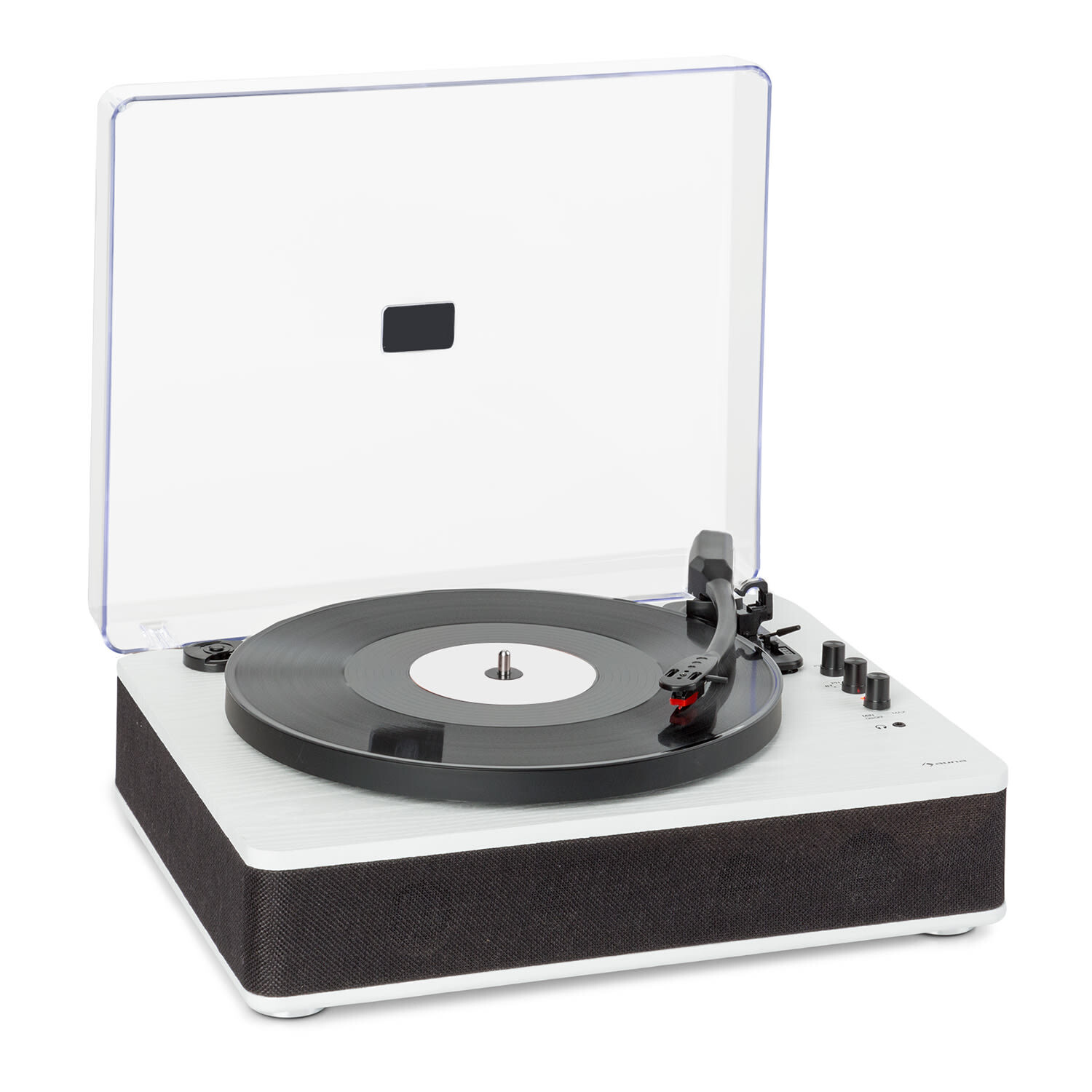 Auna TT-Classic Plus, Gramofón, Kryt proti prachu, Bluetooth, 33/45/78 otáčok/minútu