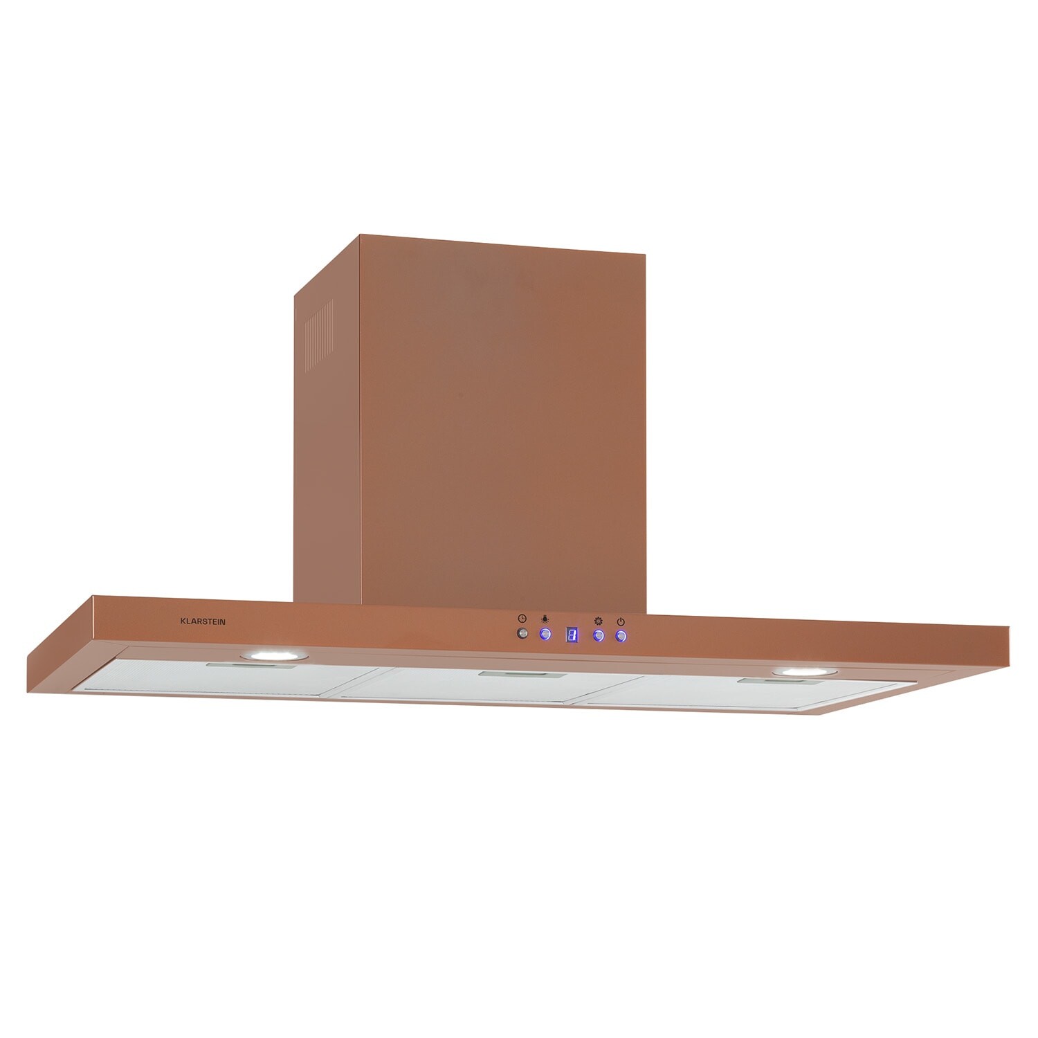 Klarstein Limelight, digestor, 90 cm, nástenný, 600 m³/h, medený