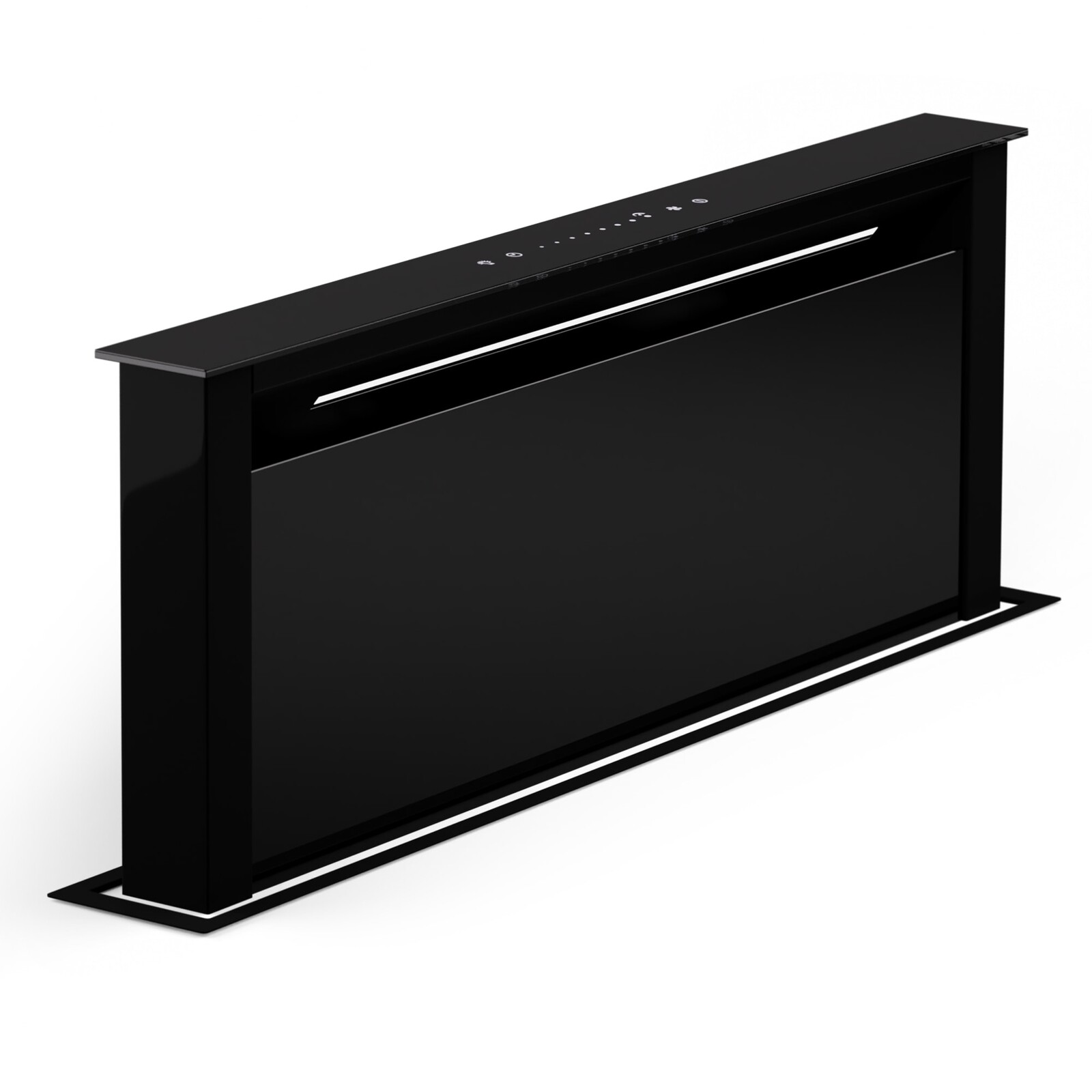 Klarstein Royal Flush Eco 75, digestor, 75 cm, 604 m³/h, EEK A++, vrátane filtrov s aktívnym uhlím