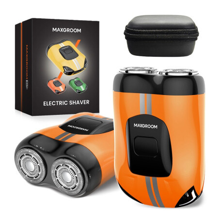 MaxGroom M-501 elektrický holiaci strojček, oranžový