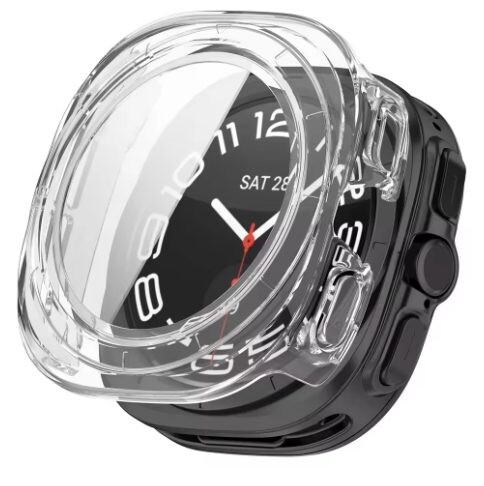 Ochranný kryt pre Samsung Galaxy Watch Ultra2 47 mm - Transparentný