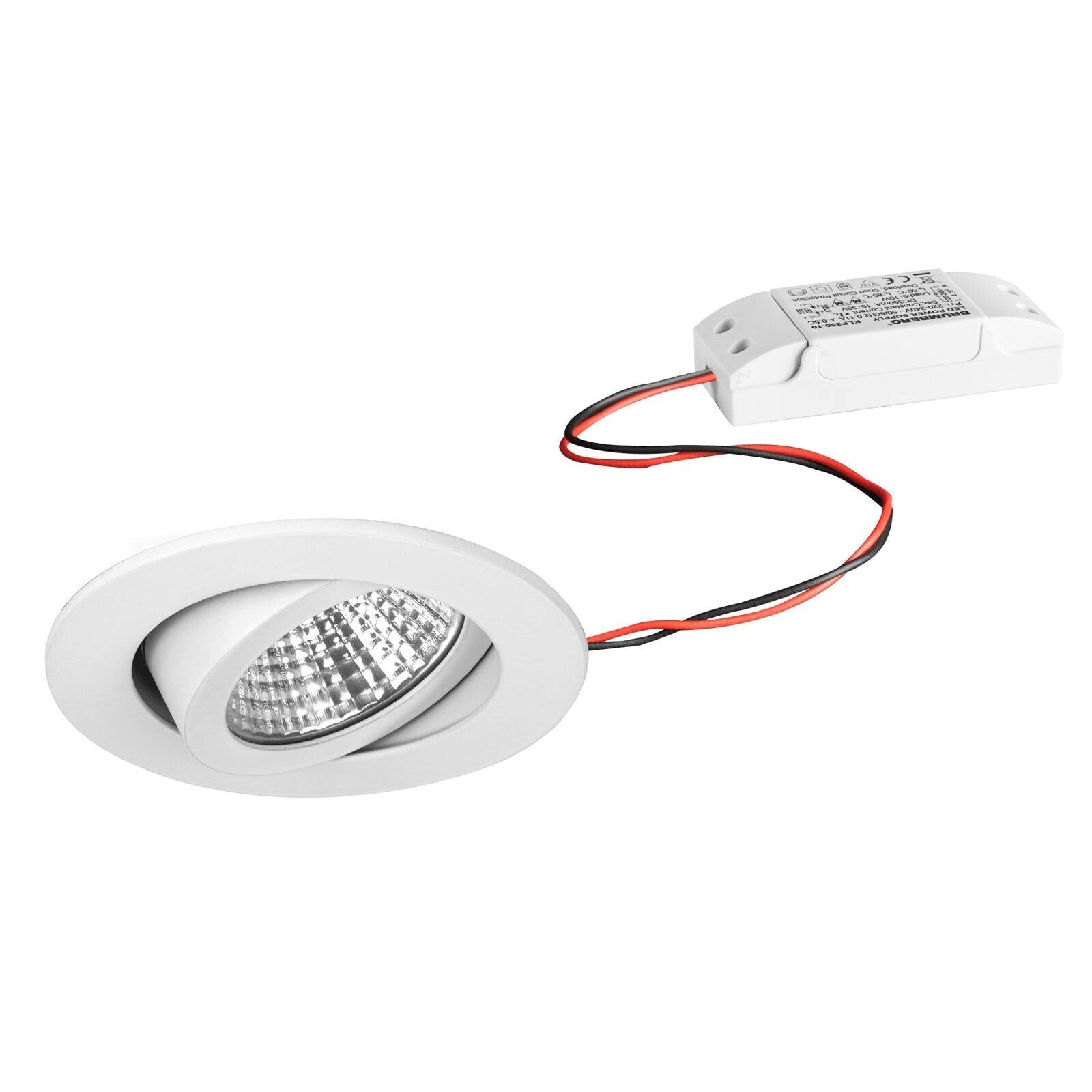 BRUMBERG bodové svetlá IP65 okrúhle biela