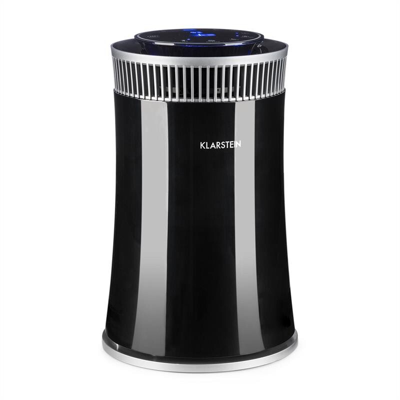 Klarstein Arosa, čistička vzduchu, ionizátor, UV lampa, automatický režim/režim počas spánku, čierna